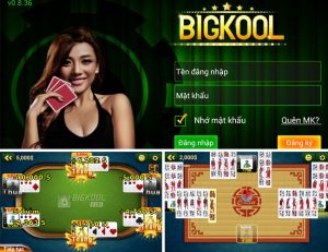 Phỏm là game bài được yêu thích tại Bigkool